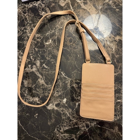 Katie Loxton BEA Cell Phone Crossbody Bag Vegan Leather Adjustable Strap - Picture 2 of 4